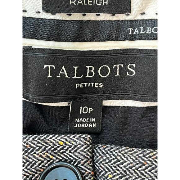 Talbots Petites‎ 10P Raleigh Tweed Dress Pants - Picture 5 of 9
